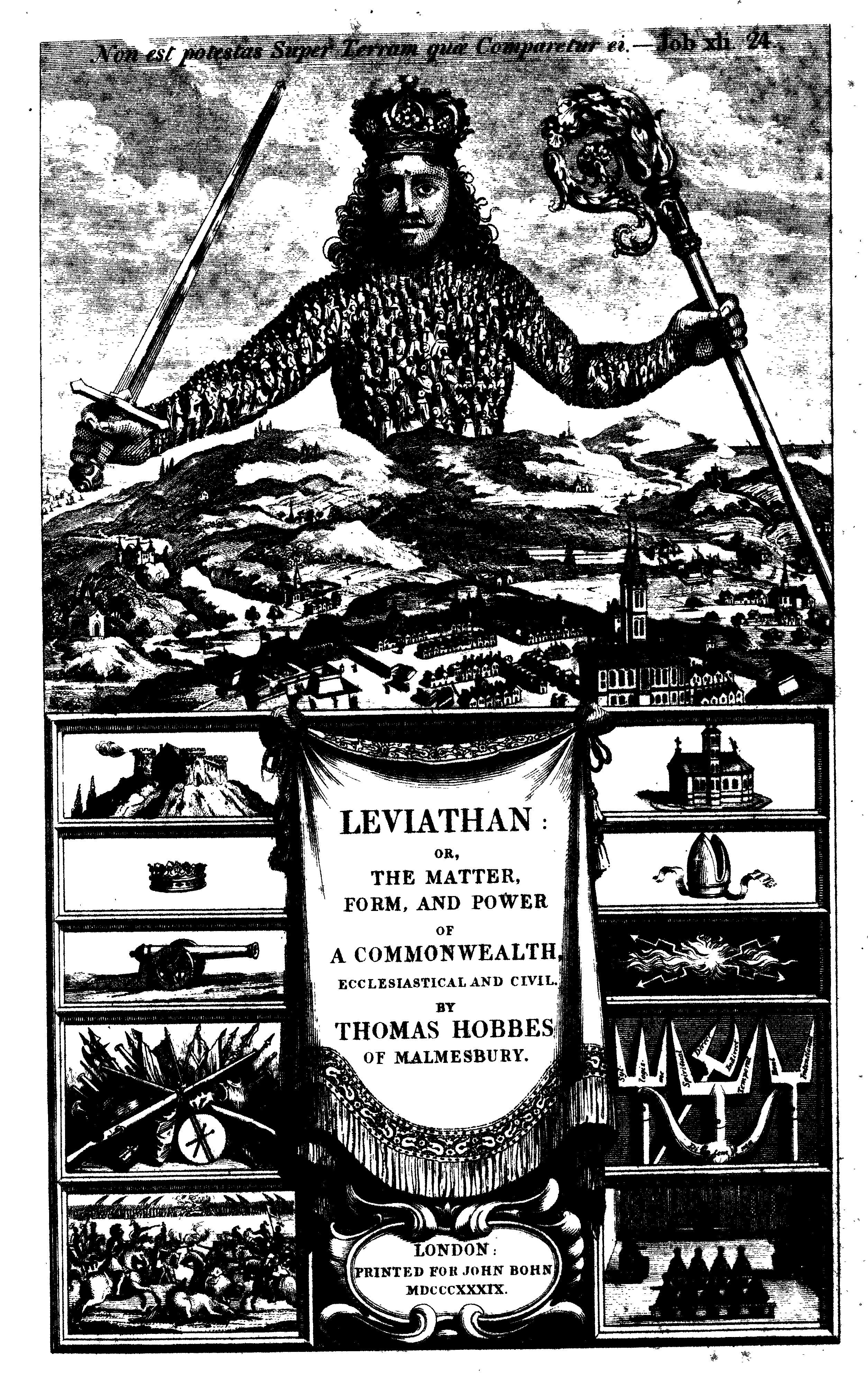 thomas hobbes leviathan cover